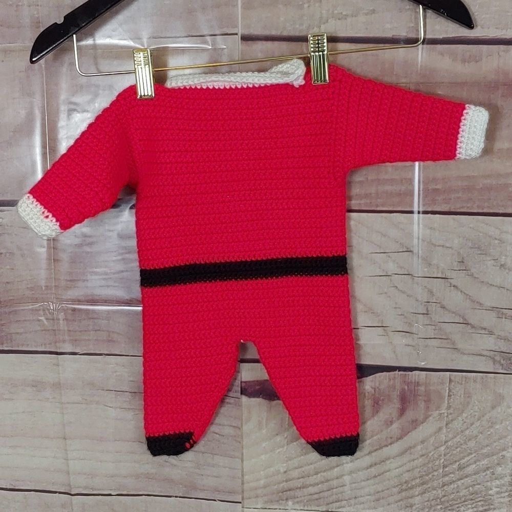 Hand made Santa Outfit newborn - Picture 6 of 6